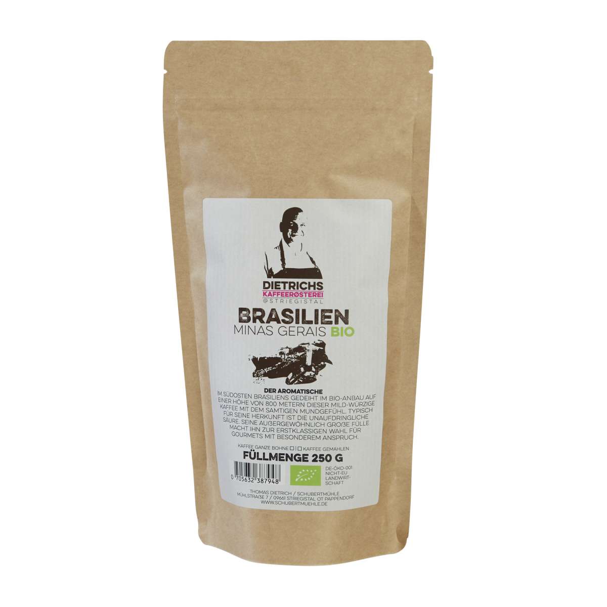 Brasilien Minas Bio-Kaffee