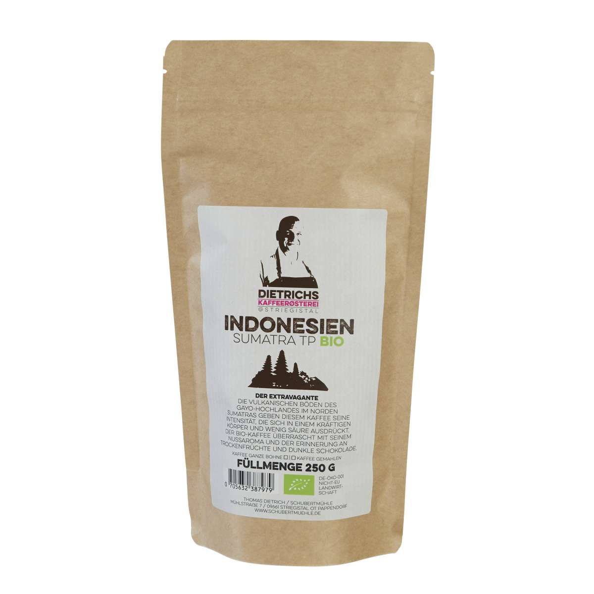 Indonesien Sumatra Bio-Kaffee